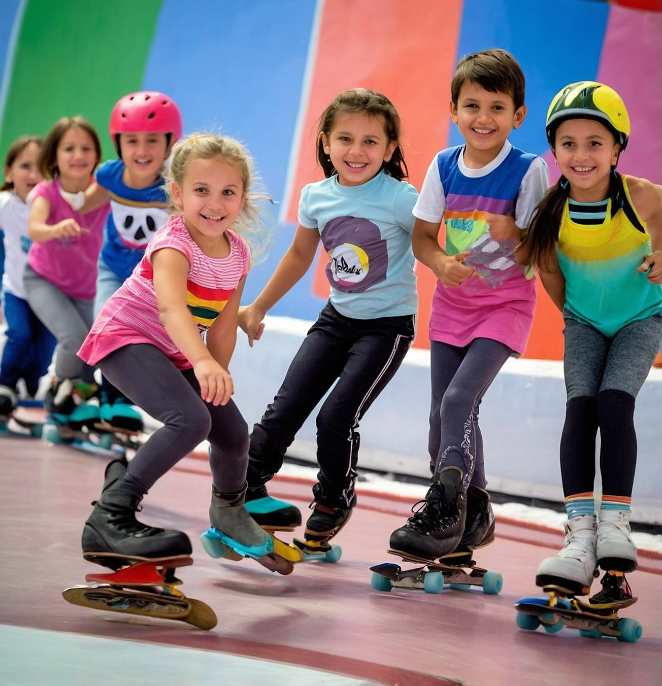 Clases de patinaje artístico divertidas